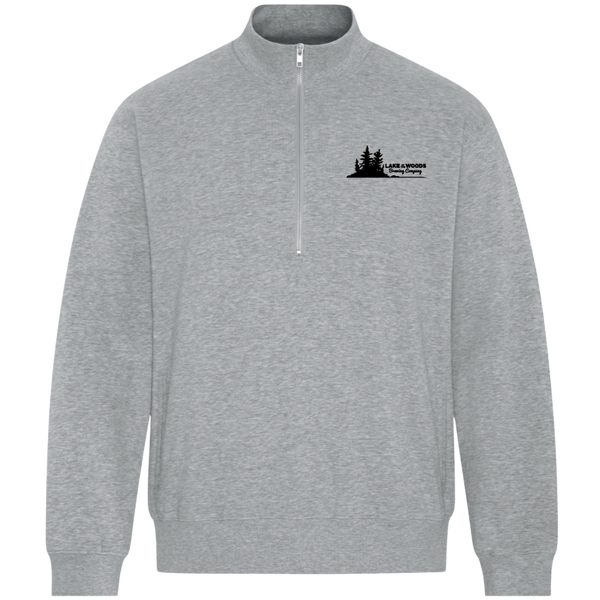 Grey 1/2 Zip Sweatshirt