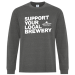 Grey Long Sleeve Tee