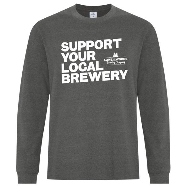 Grey Long Sleeve Tee