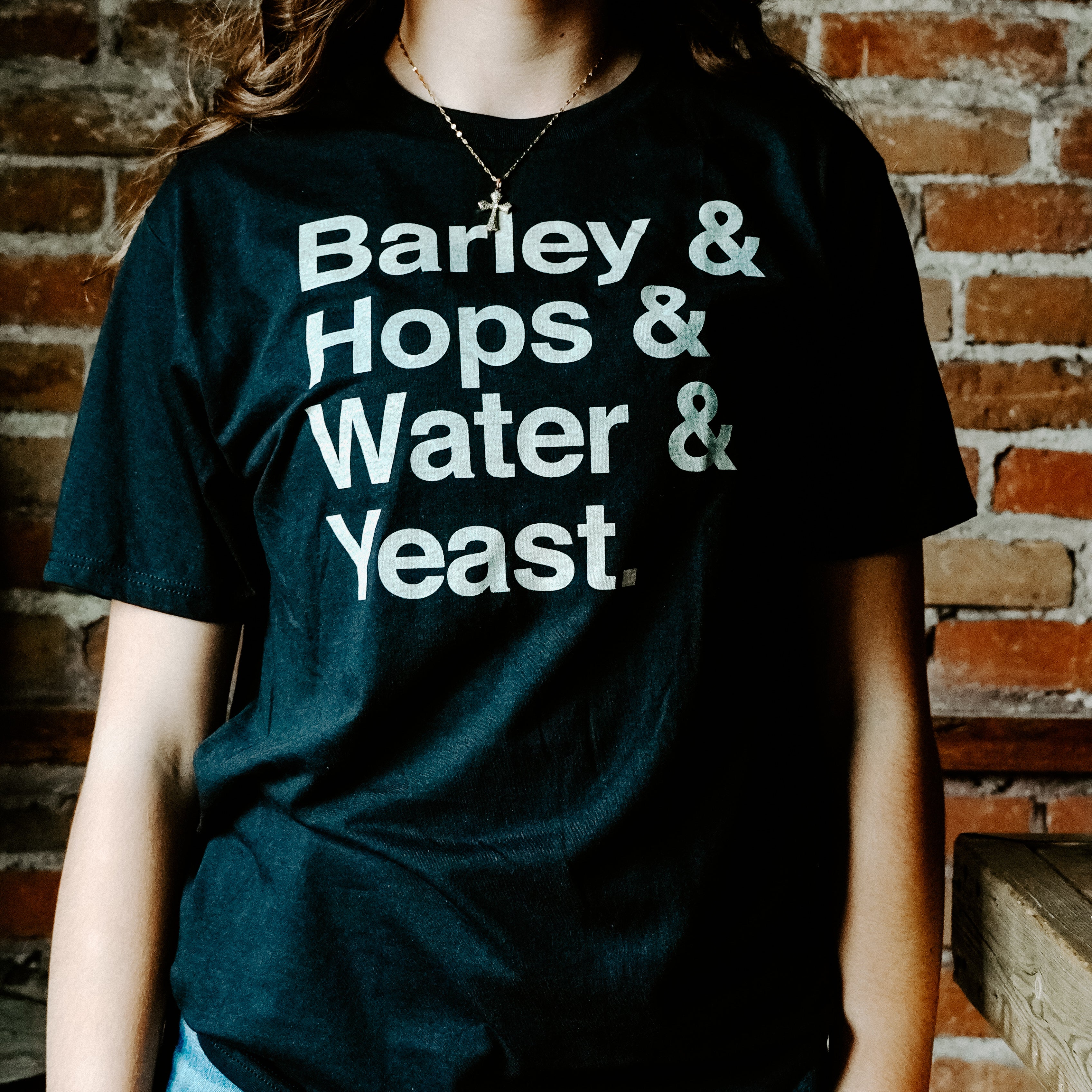 Barley & Hops & Water & Yeast Tee