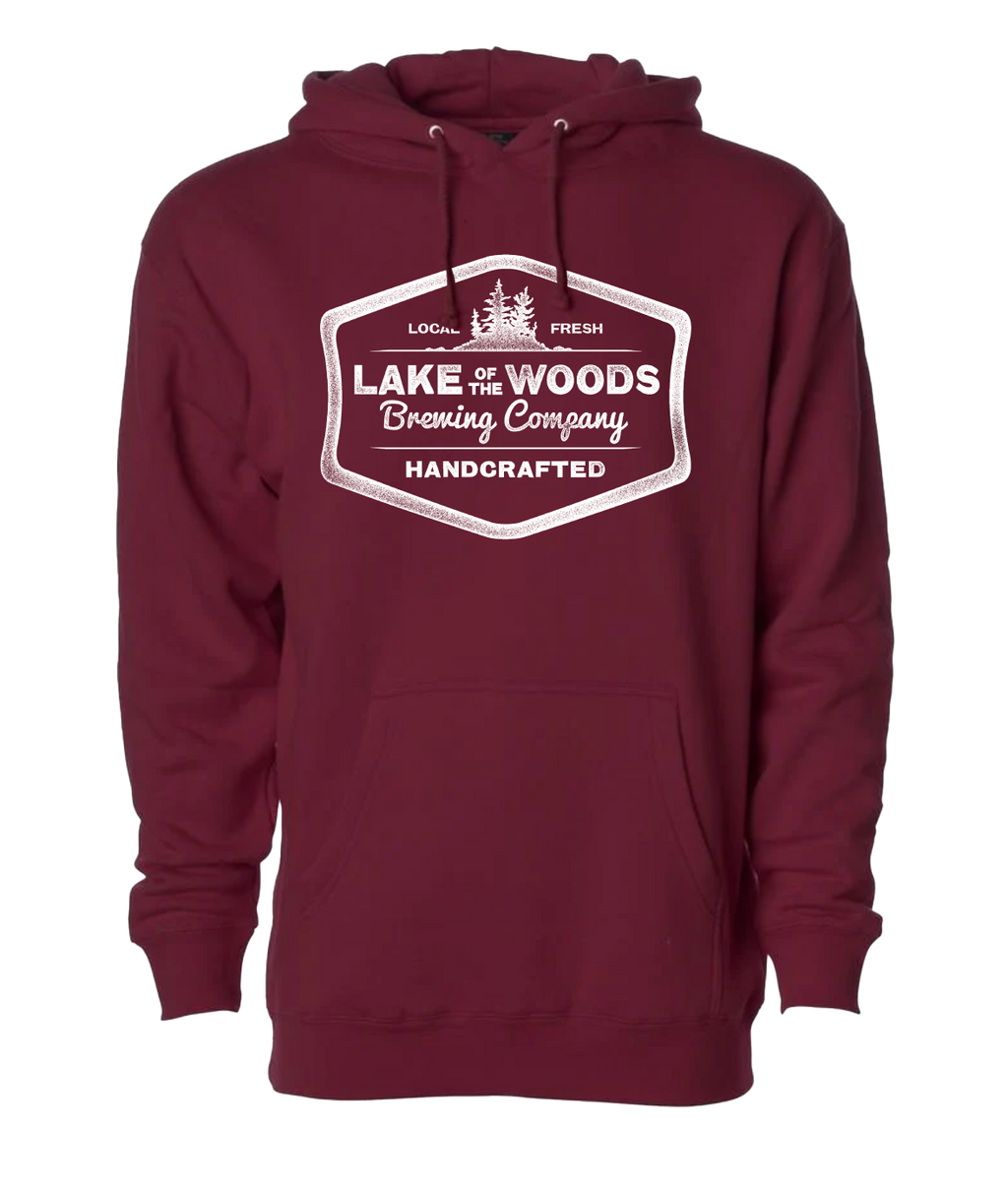 Maroon Classic Logo Hoodie