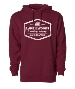 Maroon Classic Logo Hoodie