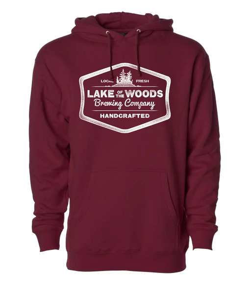 Maroon Classic Logo Hoodie