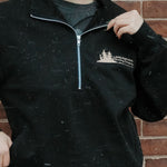 Black 1/2 Zip Sweatshirt