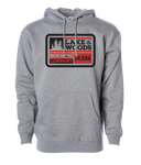 Grey Retro Hoodie