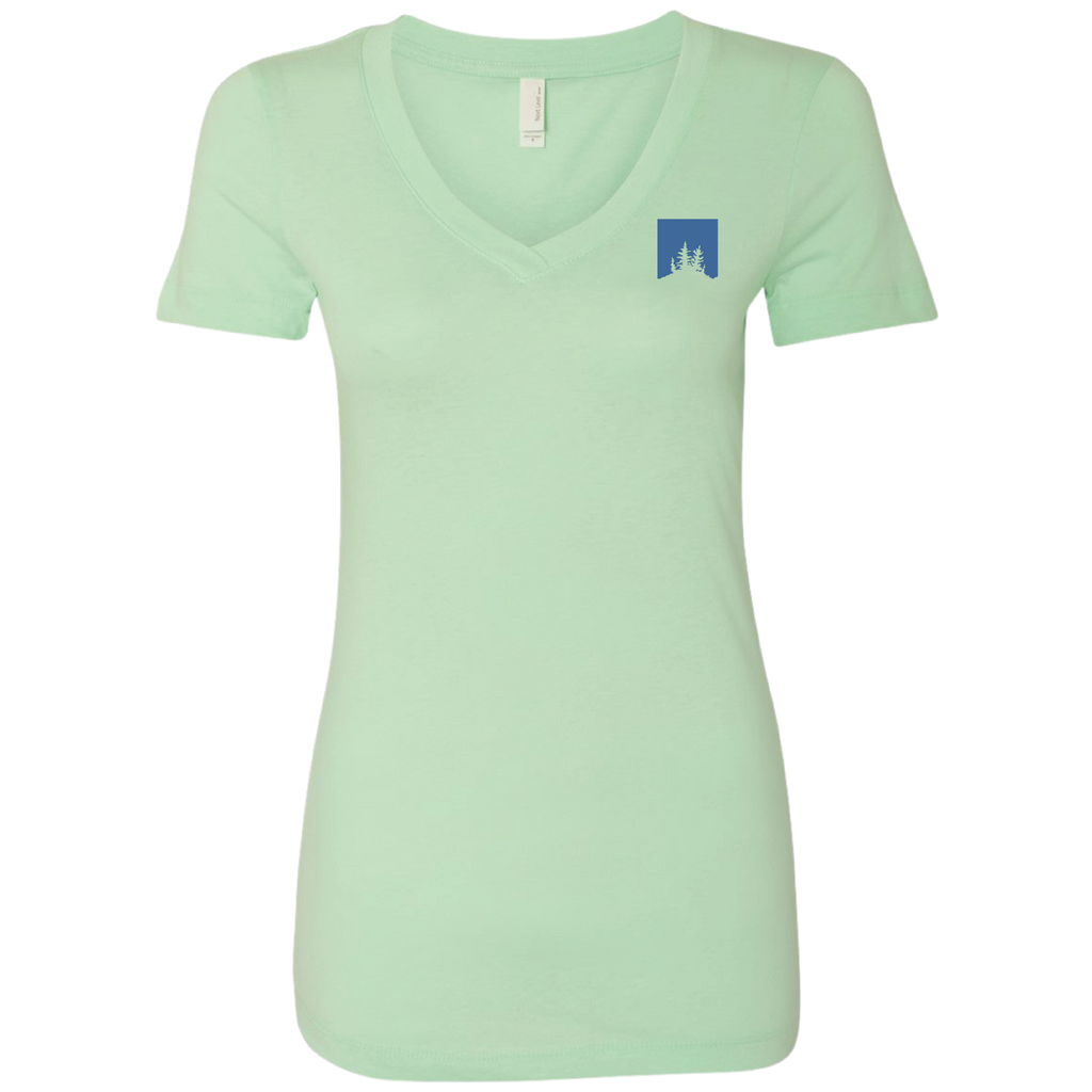 Ladies Treeline Silhouette V-Neck Tee