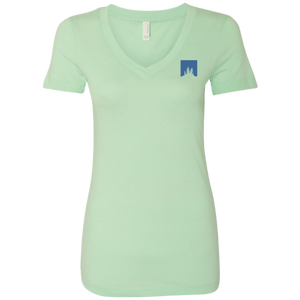Ladies Treeline Silhouette V-Neck Tee