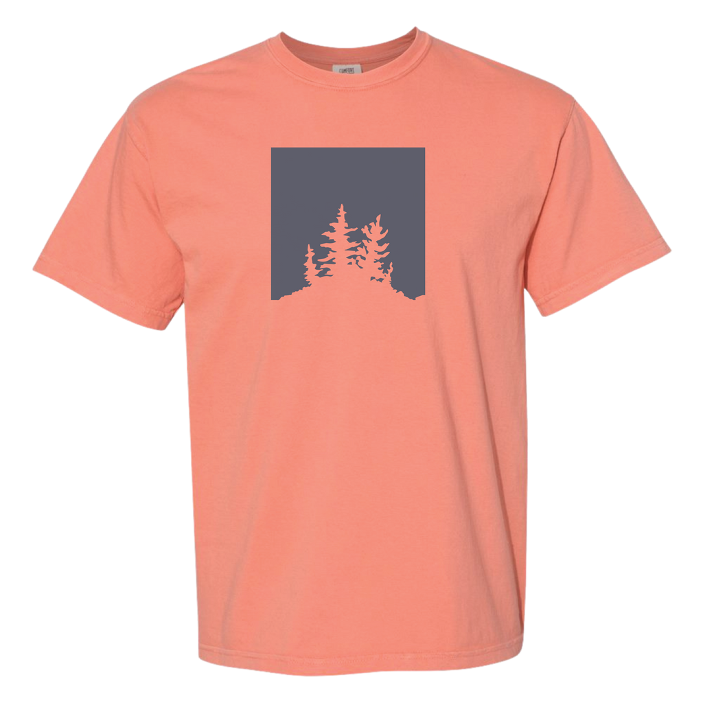Sunset Treeline Silhouette Tee