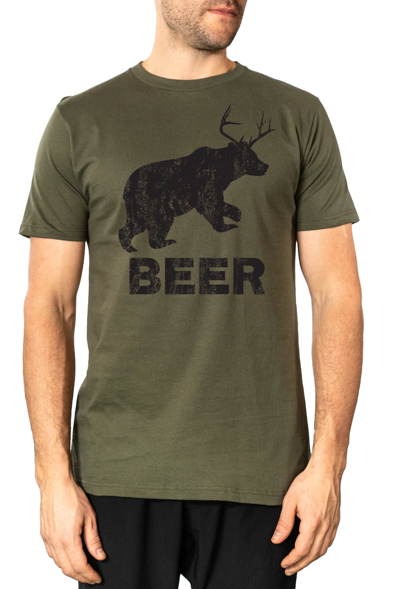 Beer Bear Deer Tee