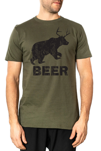 Beer Bear Deer Tee