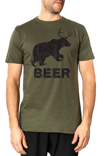 Beer Bear Deer Tee