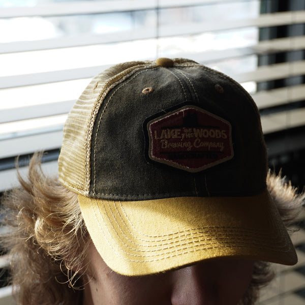 Black/Yellow Old Favourite Trucker Hat