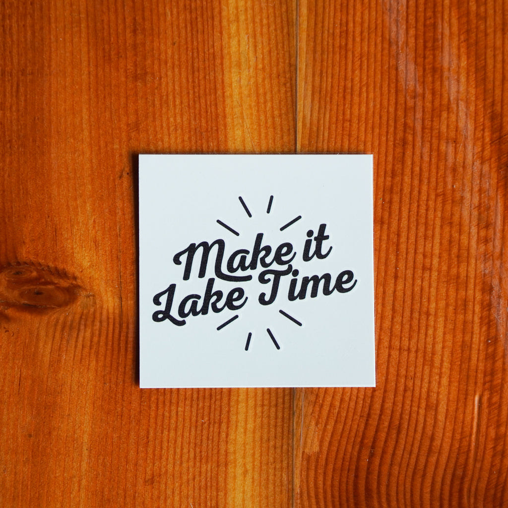 Make it Lake Time Temporary Tattoo
