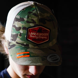 Green Multicam Snapback