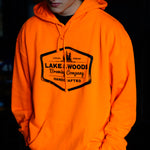 Safety Orange Classic Logo Hoodie