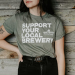 Olive Support Tee